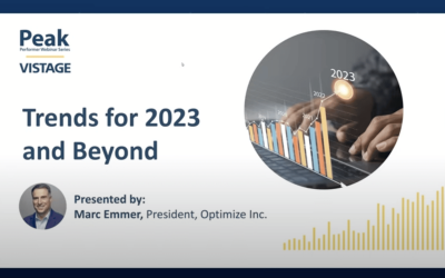 Webinar: Trends for 2023 and beyond